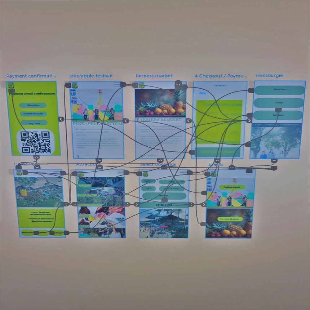 Application wireframe (for app)